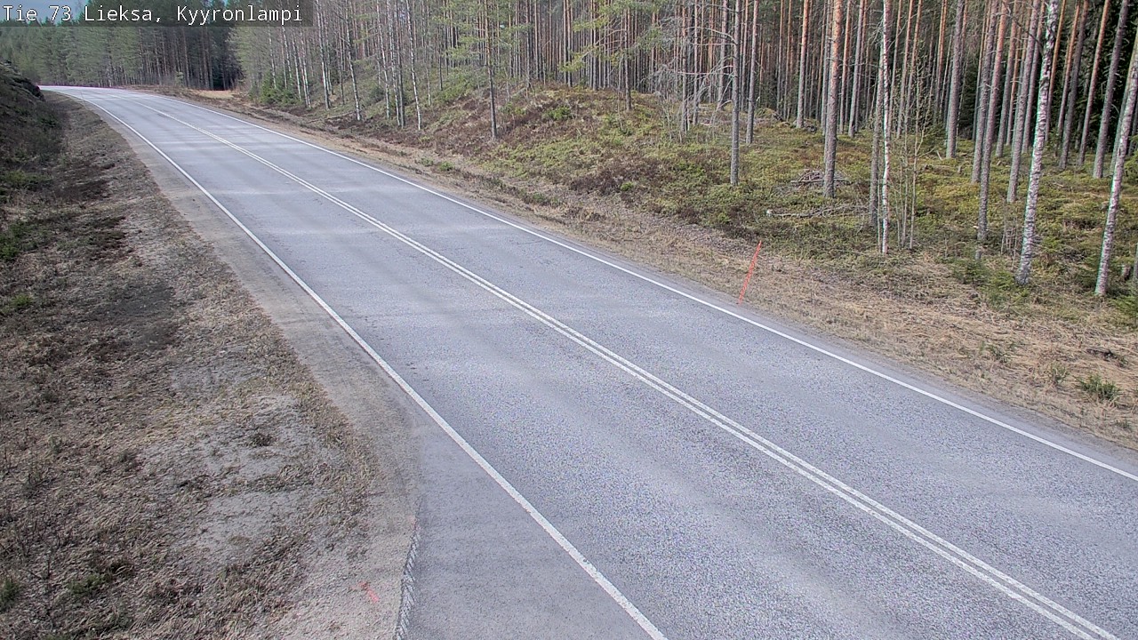 Kelikamerat Kuva Tie 73 Lieksa, Kyyrönlampi, Lieksa, Pohjois-Karjala