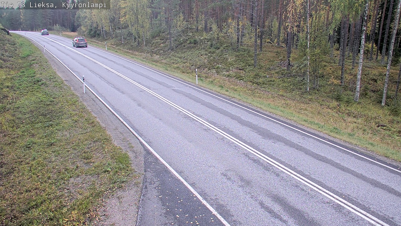 Kelikamerat Kuva Tie 73 Lieksa, Kyyrönlampi, Lieksa, Pohjois-Karjala