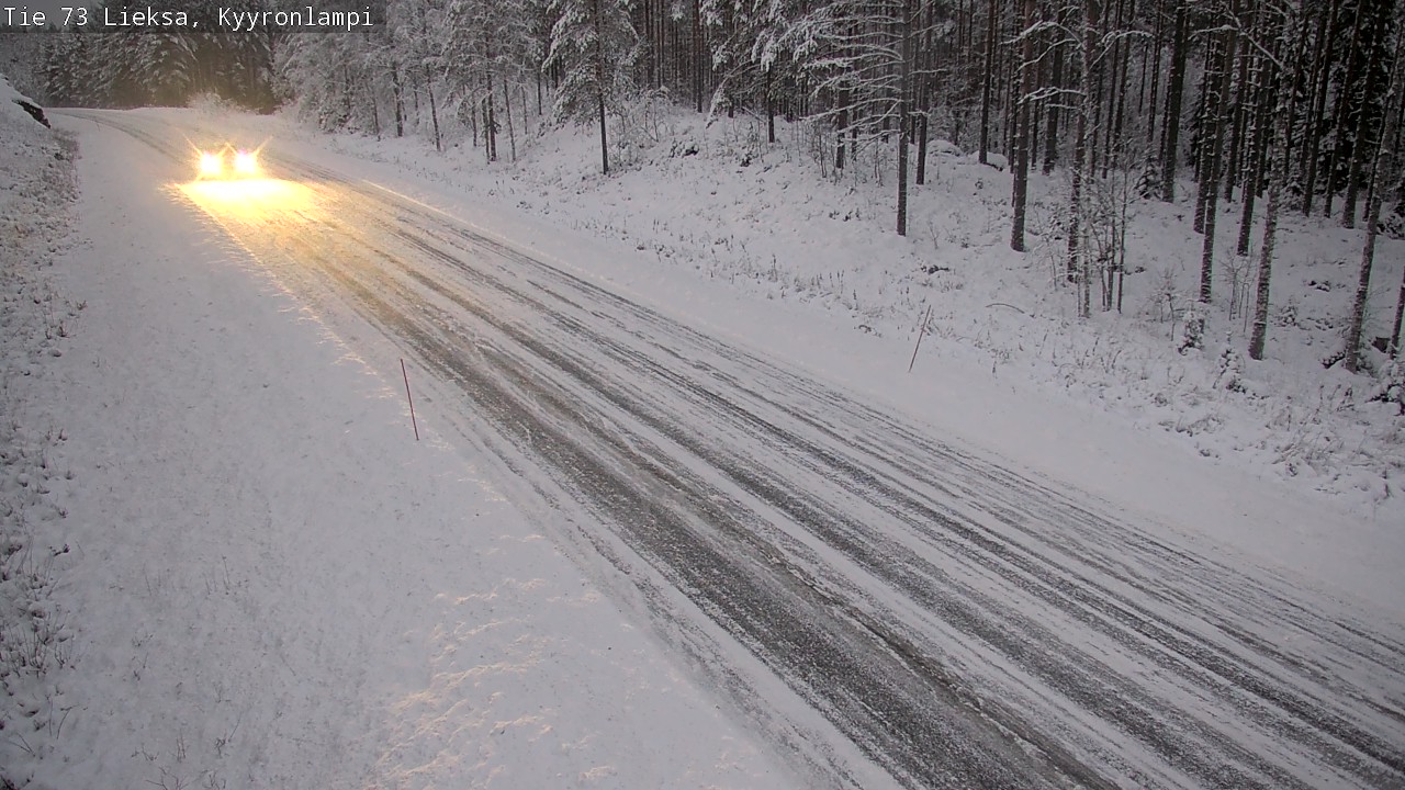 Kelikamerat Kuva Tie 73 Lieksa, Kyyrönlampi, Lieksa, Pohjois-Karjala