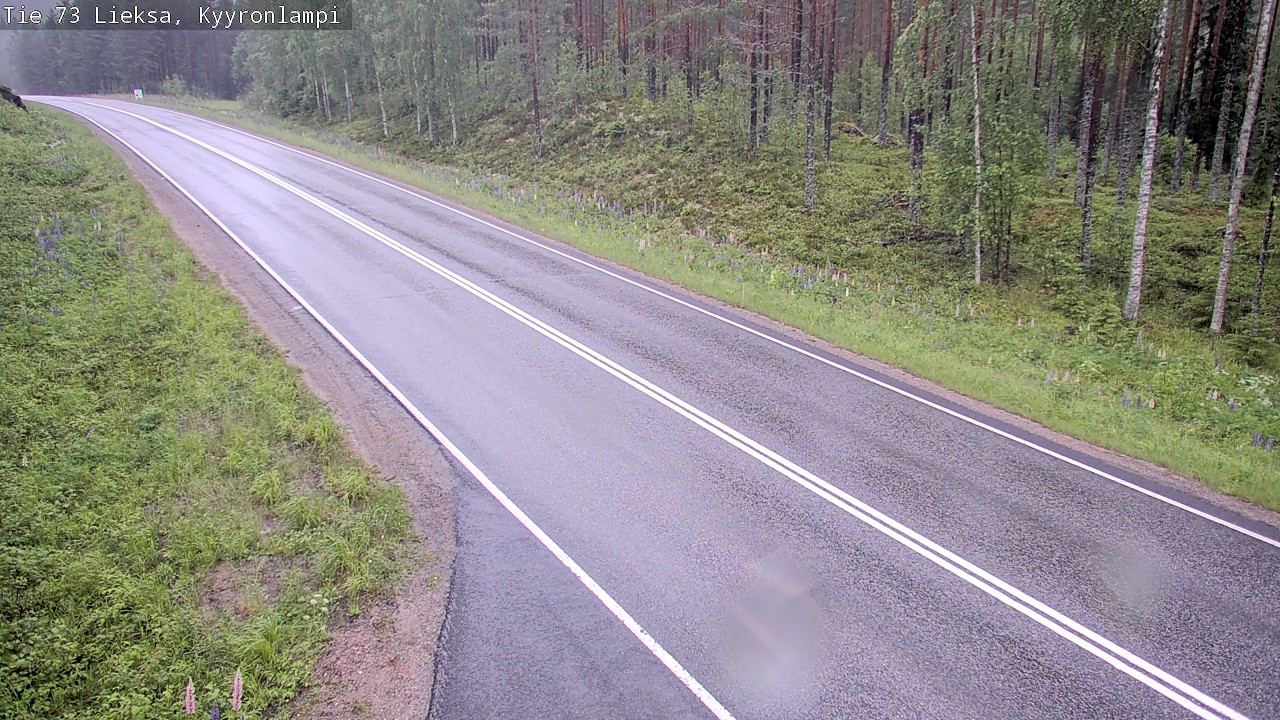 Kelikamerat Kuva Tie 73 Lieksa, Kyyrönlampi, Lieksa, Pohjois-Karjala