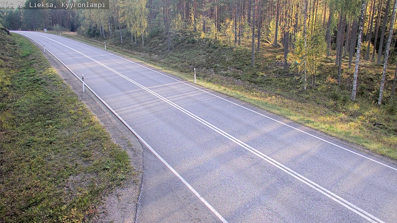 Kelikamerat Kuva Tie 73 Lieksa, Kyyrönlampi, Lieksa, Pohjois-Karjala