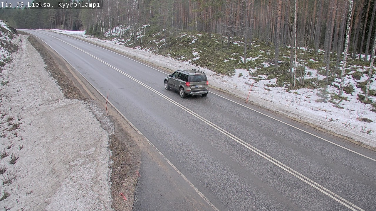 Kelikamerat Kuva Tie 73 Lieksa, Kyyrönlampi, Lieksa, Pohjois-Karjala