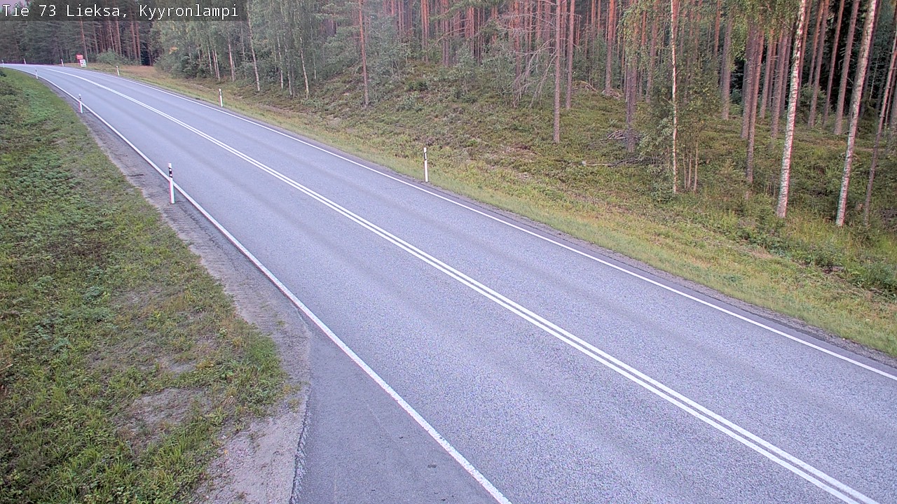Kelikamerat Kuva Tie 73 Lieksa, Kyyrönlampi, Lieksa, Pohjois-Karjala