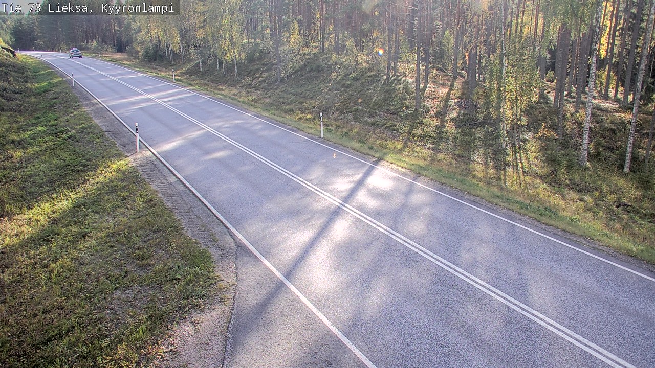 Kelikamerat Kuva Tie 73 Lieksa, Kyyrönlampi, Lieksa, Pohjois-Karjala