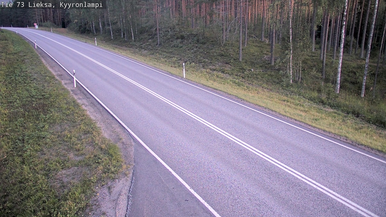 Kelikamerat Kuva Tie 73 Lieksa, Kyyrönlampi, Lieksa, Pohjois-Karjala