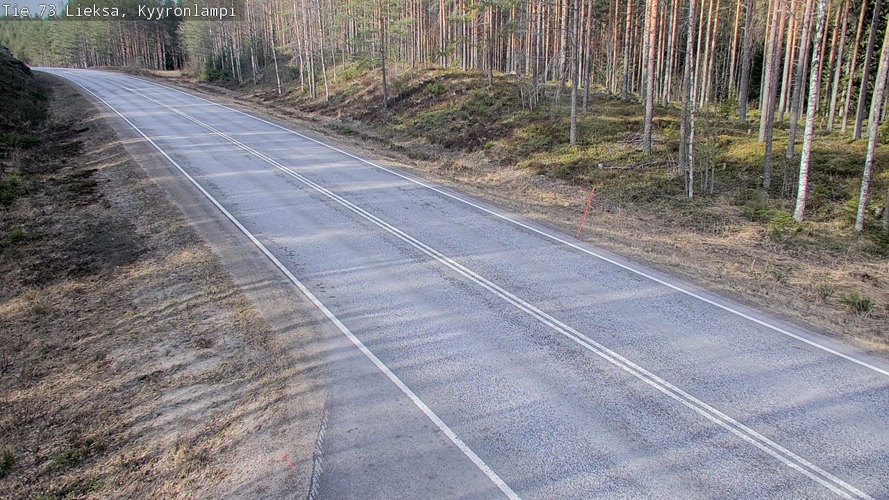 Kelikamerat Kuva Tie 73 Lieksa, Kyyrönlampi, Lieksa, Pohjois-Karjala