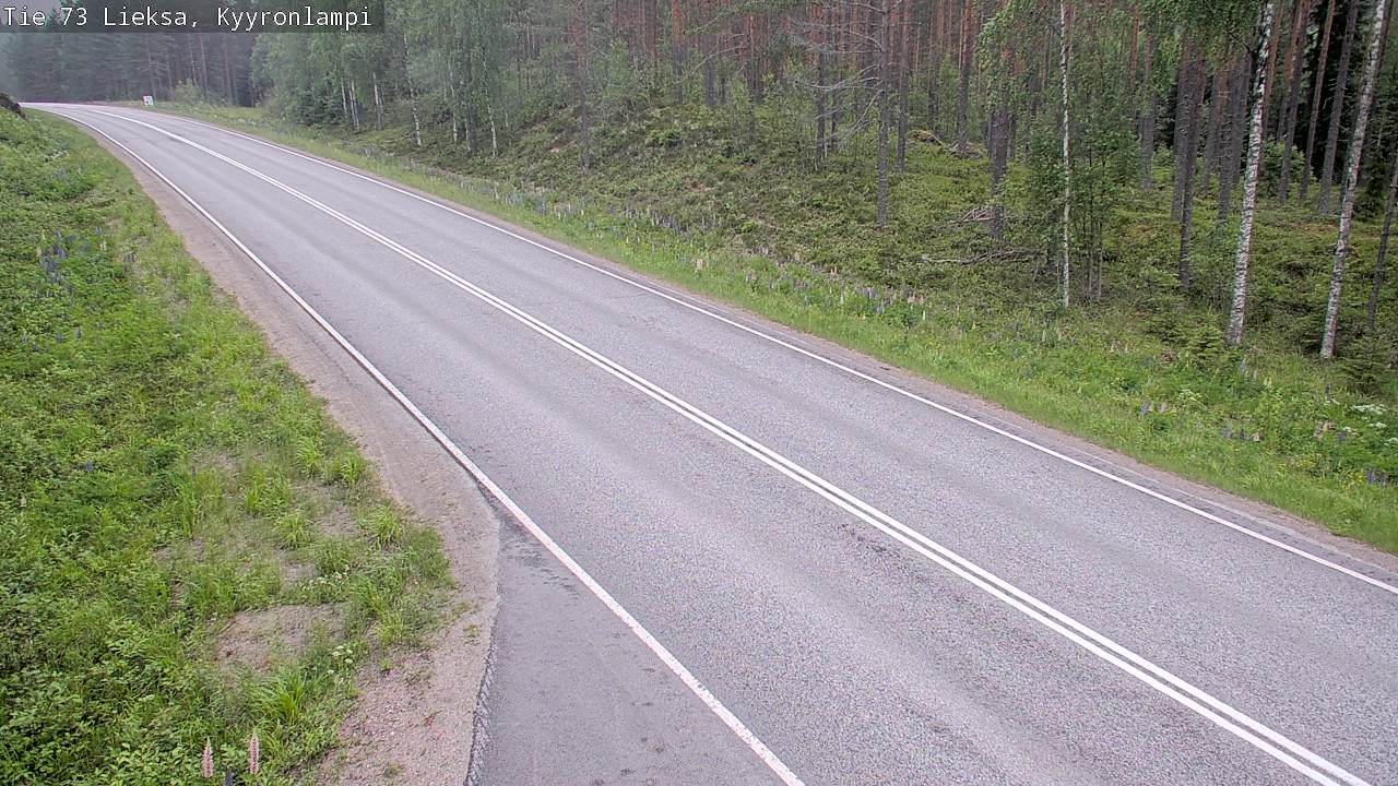 Kelikamerat Kuva Tie 73 Lieksa, Kyyrönlampi, Lieksa, Pohjois-Karjala
