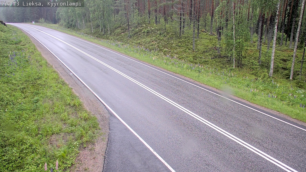 Kelikamerat Kuva Tie 73 Lieksa, Kyyrönlampi, Lieksa, Pohjois-Karjala