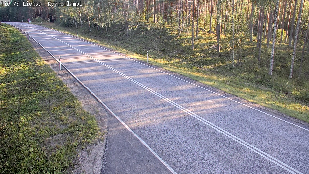 Kelikamerat Kuva Tie 73 Lieksa, Kyyrönlampi, Lieksa, Pohjois-Karjala