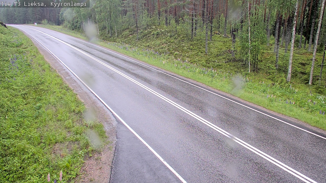 Kelikamerat Kuva Tie 73 Lieksa, Kyyrönlampi, Lieksa, Pohjois-Karjala