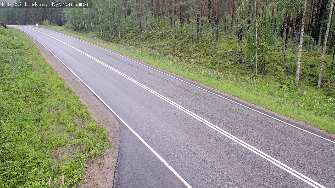 Kelikamerat Kuva Tie 73 Lieksa, Kyyrönlampi, Lieksa, Pohjois-Karjala