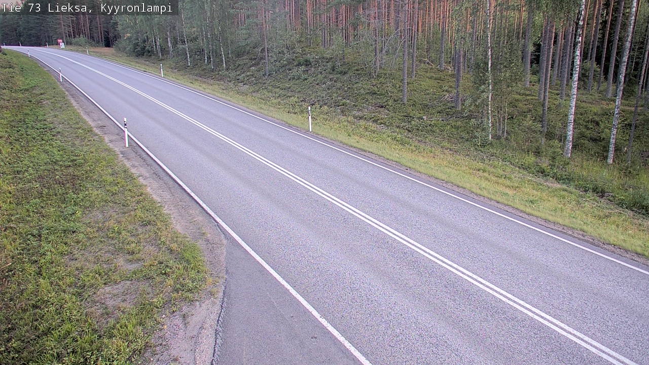 Kelikamerat Kuva Tie 73 Lieksa, Kyyrönlampi, Lieksa, Pohjois-Karjala
