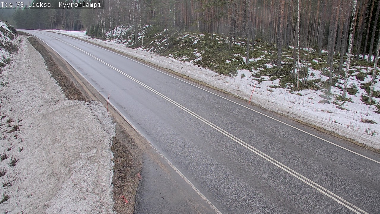Kelikamerat Kuva Tie 73 Lieksa, Kyyrönlampi, Lieksa, Pohjois-Karjala