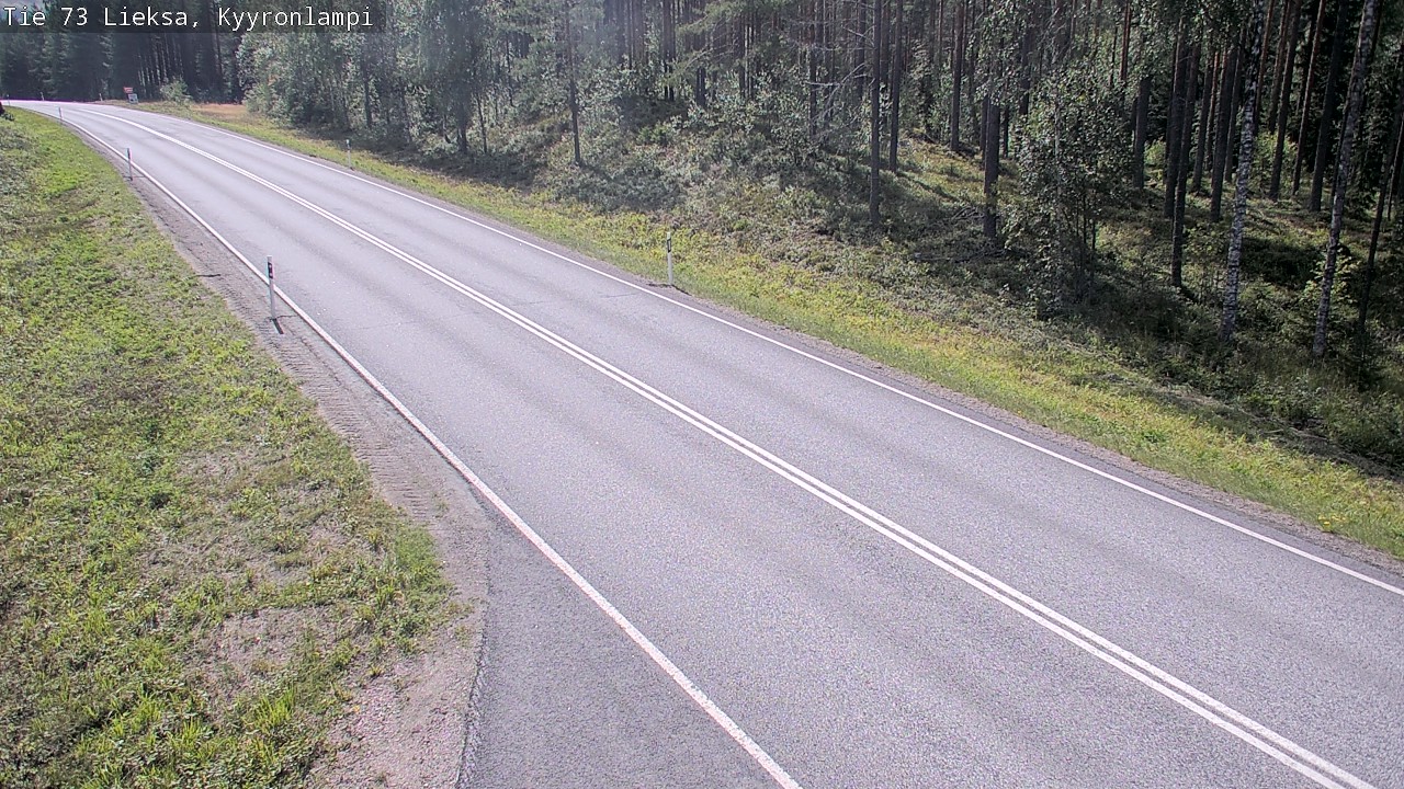 Kelikamerat Kuva Tie 73 Lieksa, Kyyrönlampi, Lieksa, Pohjois-Karjala