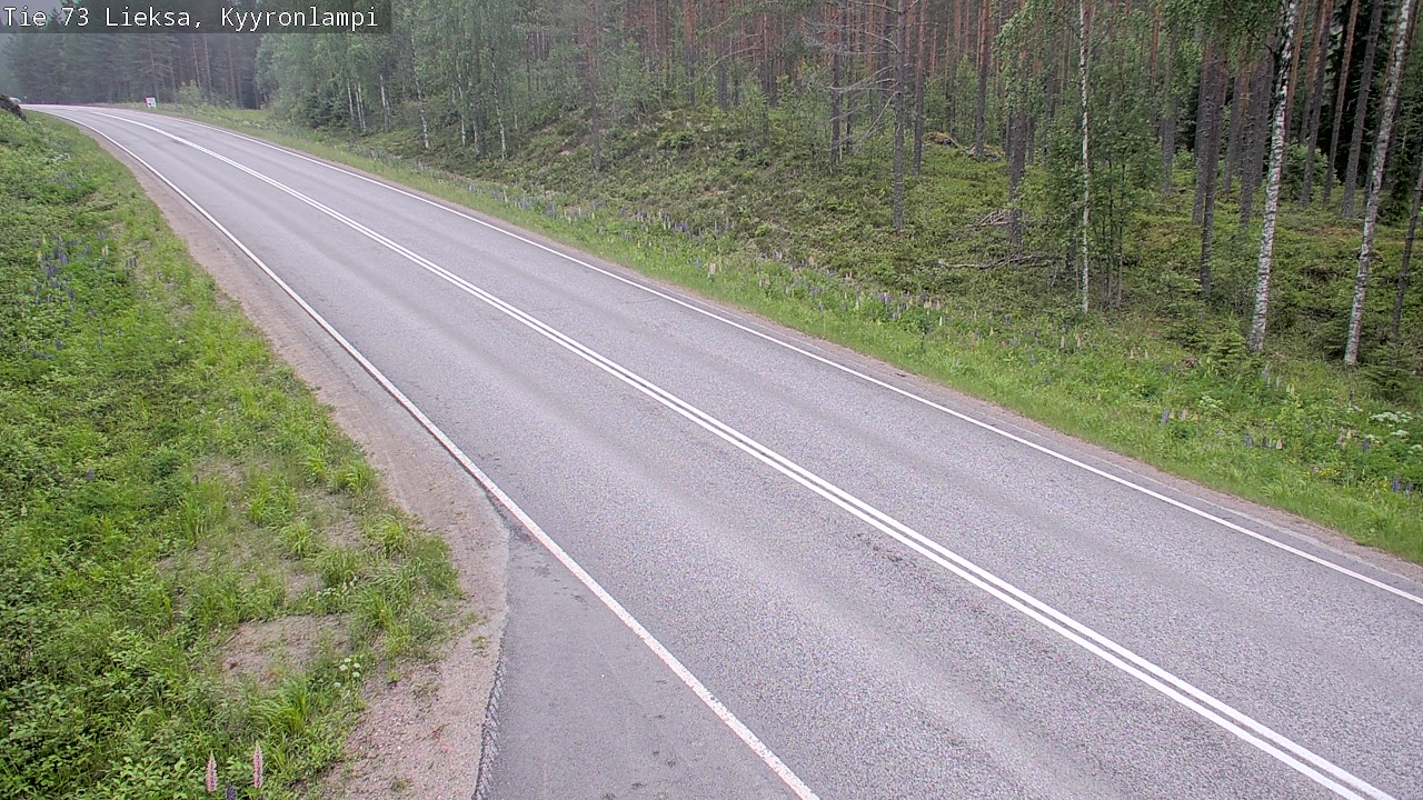Kelikamerat Kuva Tie 73 Lieksa, Kyyrönlampi, Lieksa, Pohjois-Karjala