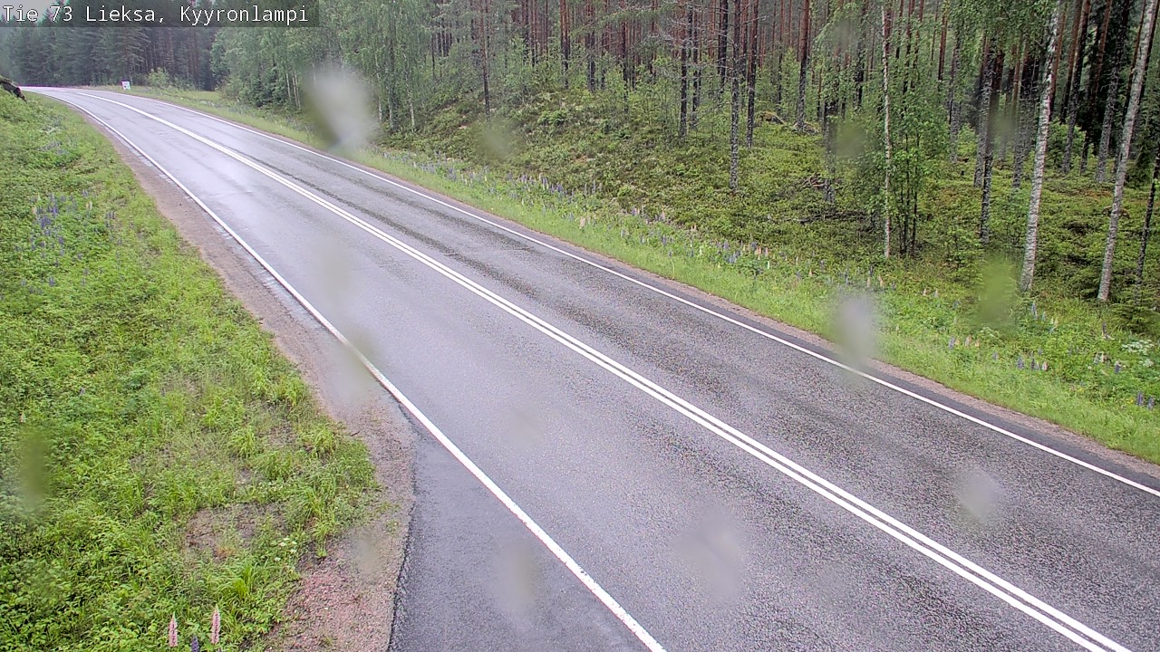 Kelikamerat Kuva Tie 73 Lieksa, Kyyrönlampi, Lieksa, Pohjois-Karjala