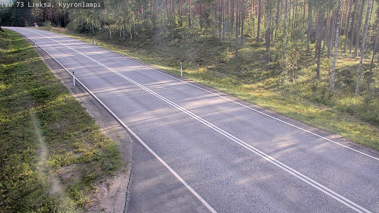 Kelikamerat Kuva Tie 73 Lieksa, Kyyrönlampi, Lieksa, Pohjois-Karjala