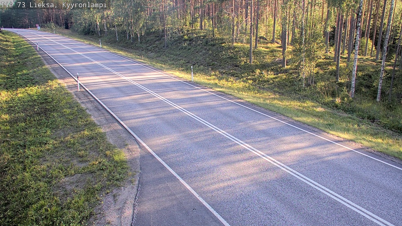 Kelikamerat Kuva Tie 73 Lieksa, Kyyrönlampi, Lieksa, Pohjois-Karjala