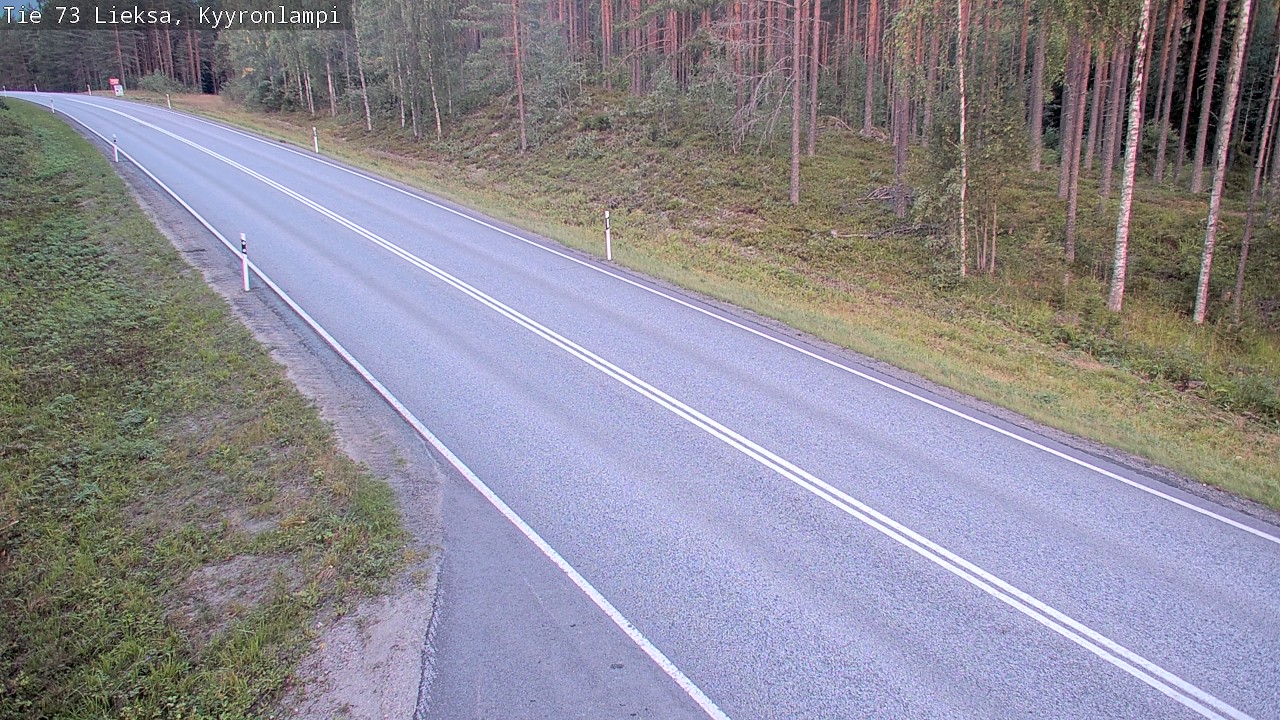 Kelikamerat Kuva Tie 73 Lieksa, Kyyrönlampi, Lieksa, Pohjois-Karjala