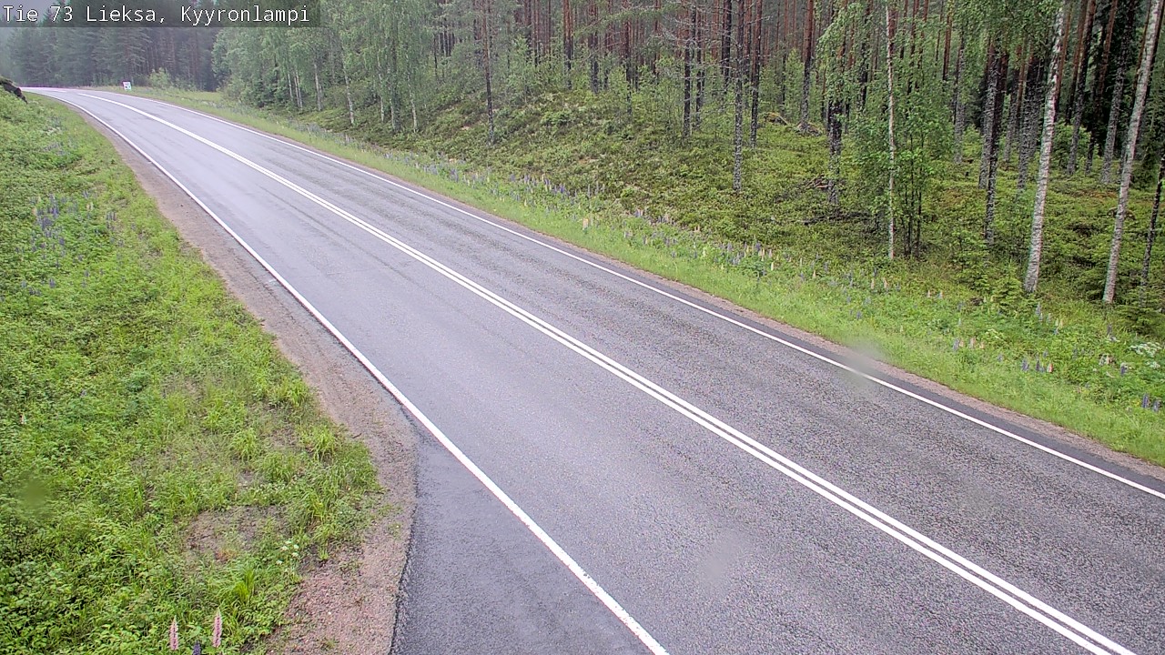 Kelikamerat Kuva Tie 73 Lieksa, Kyyrönlampi, Lieksa, Pohjois-Karjala