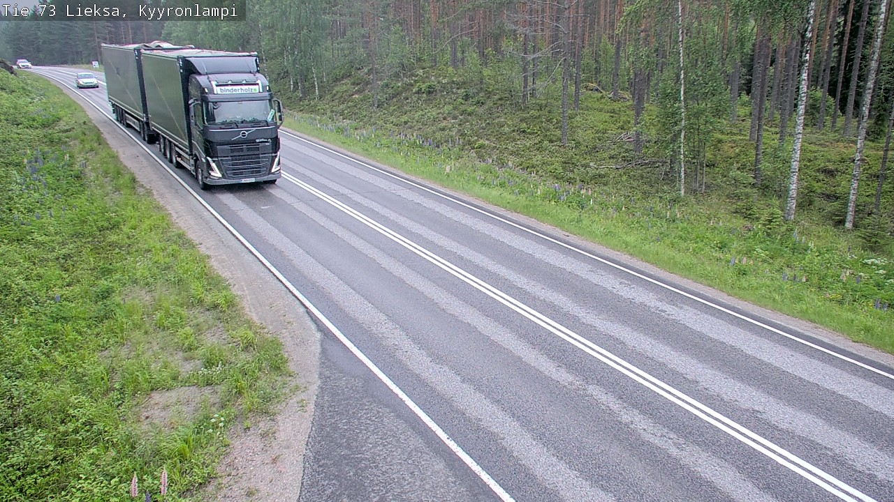 Kelikamerat Kuva Tie 73 Lieksa, Kyyrönlampi, Lieksa, Pohjois-Karjala