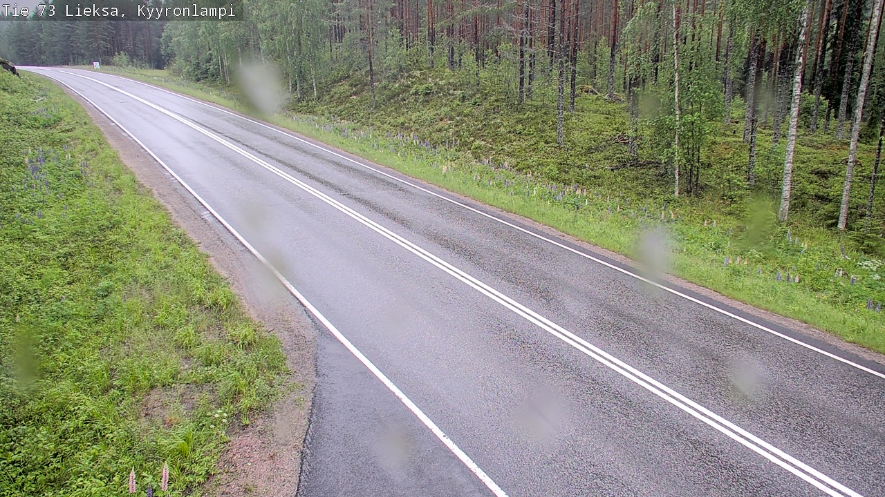 Kelikamerat Kuva Tie 73 Lieksa, Kyyrönlampi, Lieksa, Pohjois-Karjala