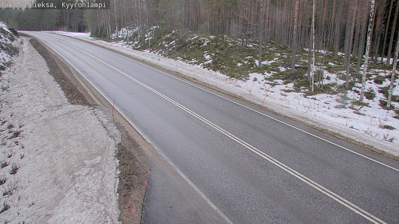 Kelikamerat Kuva Tie 73 Lieksa, Kyyrönlampi, Lieksa, Pohjois-Karjala