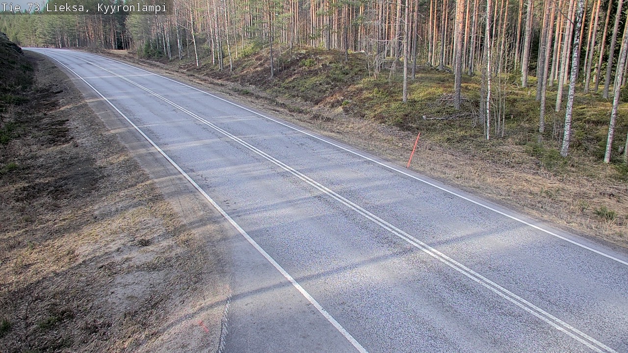Kelikamerat Kuva Tie 73 Lieksa, Kyyrönlampi, Lieksa, Pohjois-Karjala