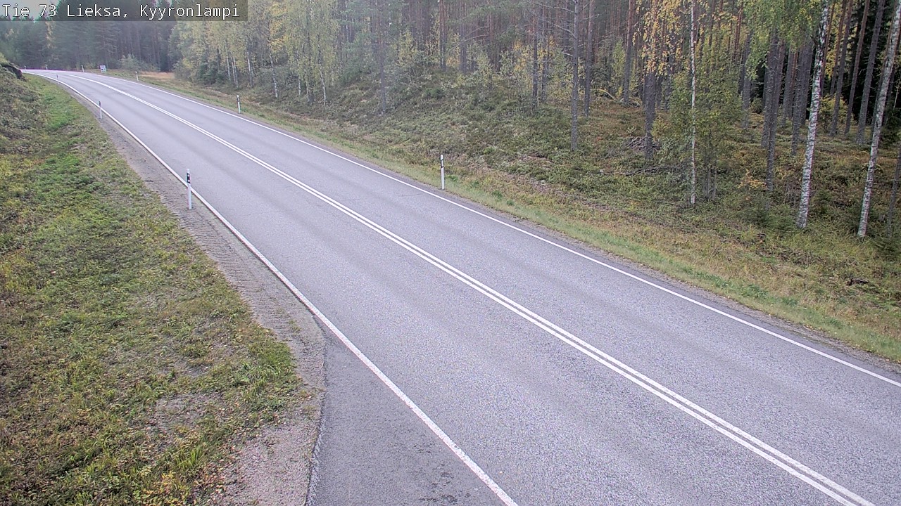Kelikamerat Kuva Tie 73 Lieksa, Kyyrönlampi, Lieksa, Pohjois-Karjala