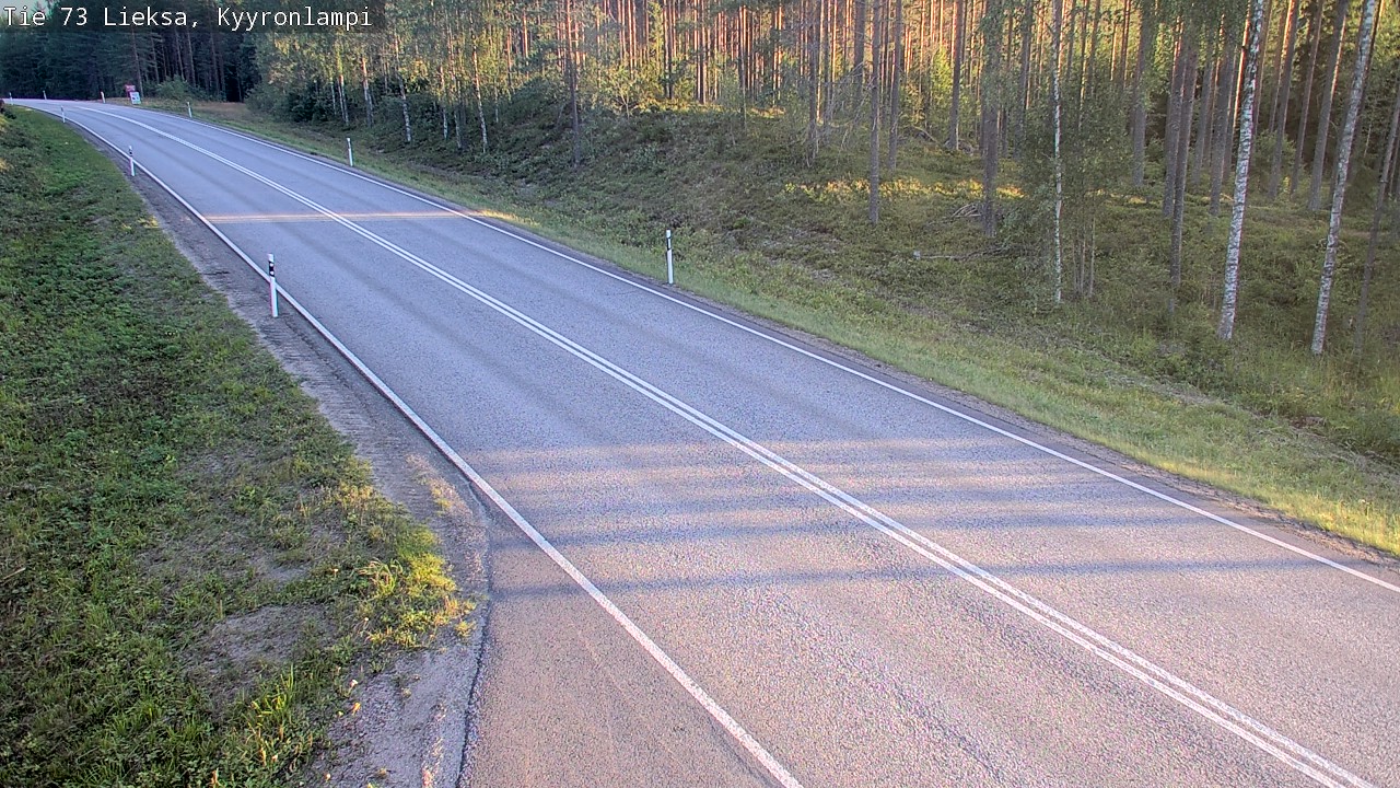Kelikamerat Kuva Tie 73 Lieksa, Kyyrönlampi, Lieksa, Pohjois-Karjala