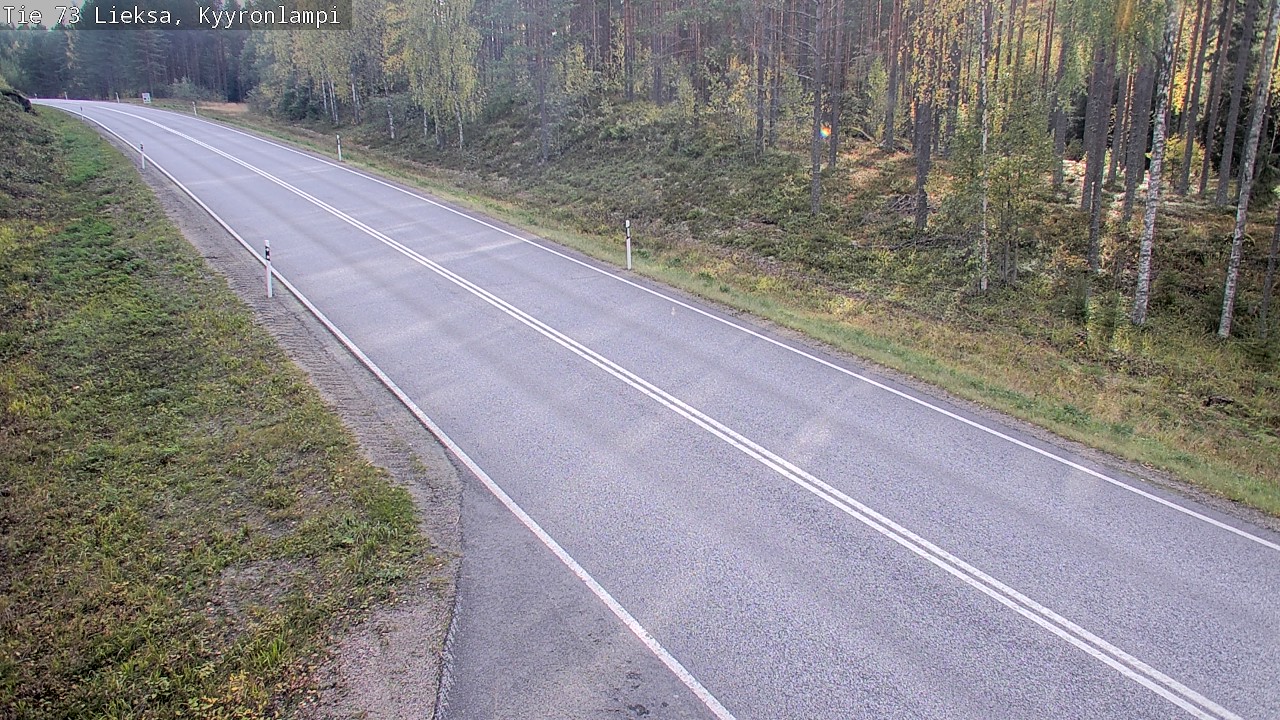 Kelikamerat Kuva Tie 73 Lieksa, Kyyrönlampi, Lieksa, Pohjois-Karjala