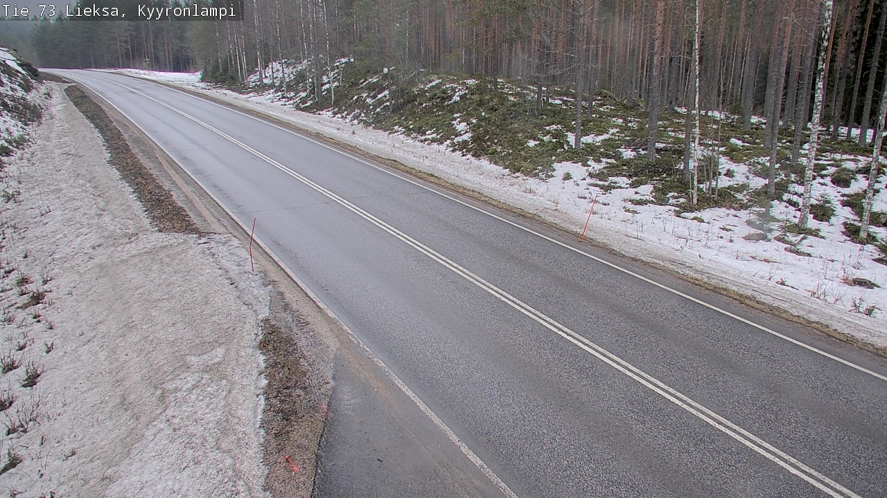 Kelikamerat Kuva Tie 73 Lieksa, Kyyrönlampi, Lieksa, Pohjois-Karjala