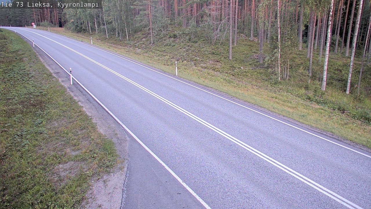 Kelikamerat Kuva Tie 73 Lieksa, Kyyrönlampi, Lieksa, Pohjois-Karjala