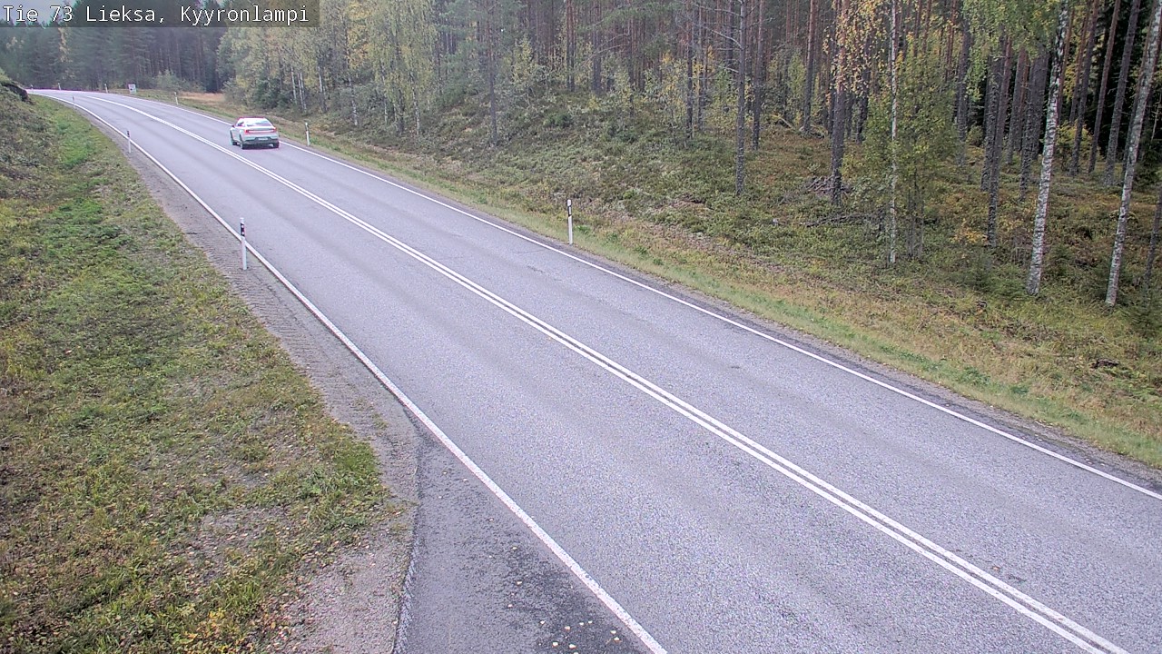 Kelikamerat Kuva Tie 73 Lieksa, Kyyrönlampi, Lieksa, Pohjois-Karjala
