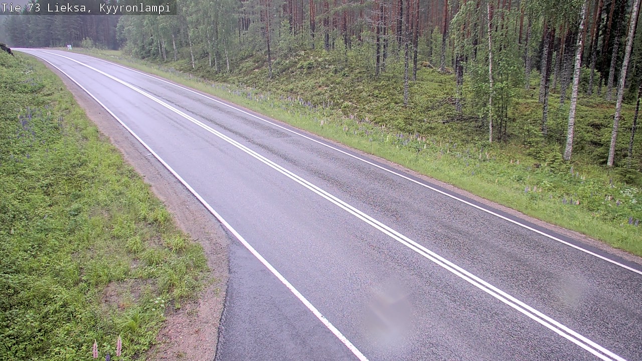 Kelikamerat Kuva Tie 73 Lieksa, Kyyrönlampi, Lieksa, Pohjois-Karjala