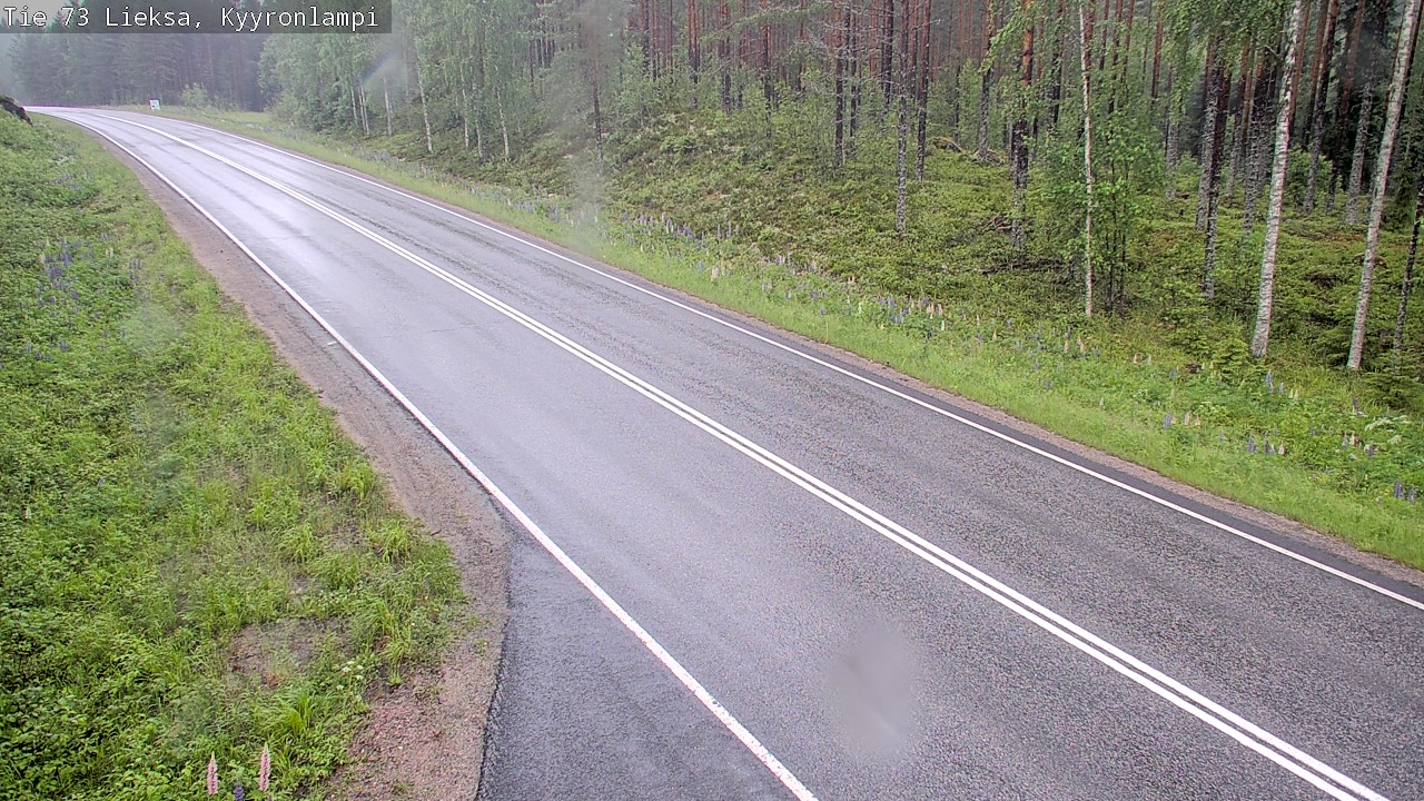 Kelikamerat Kuva Tie 73 Lieksa, Kyyrönlampi, Lieksa, Pohjois-Karjala