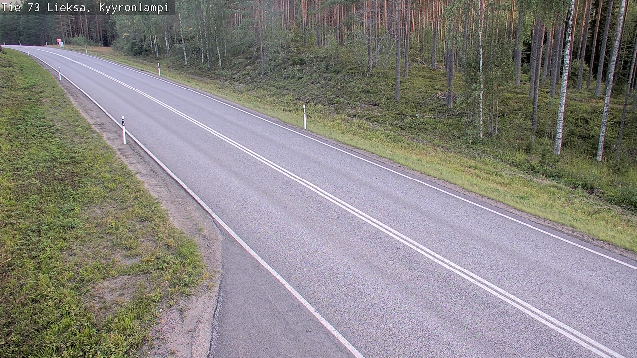 Kelikamerat Kuva Tie 73 Lieksa, Kyyrönlampi, Lieksa, Pohjois-Karjala