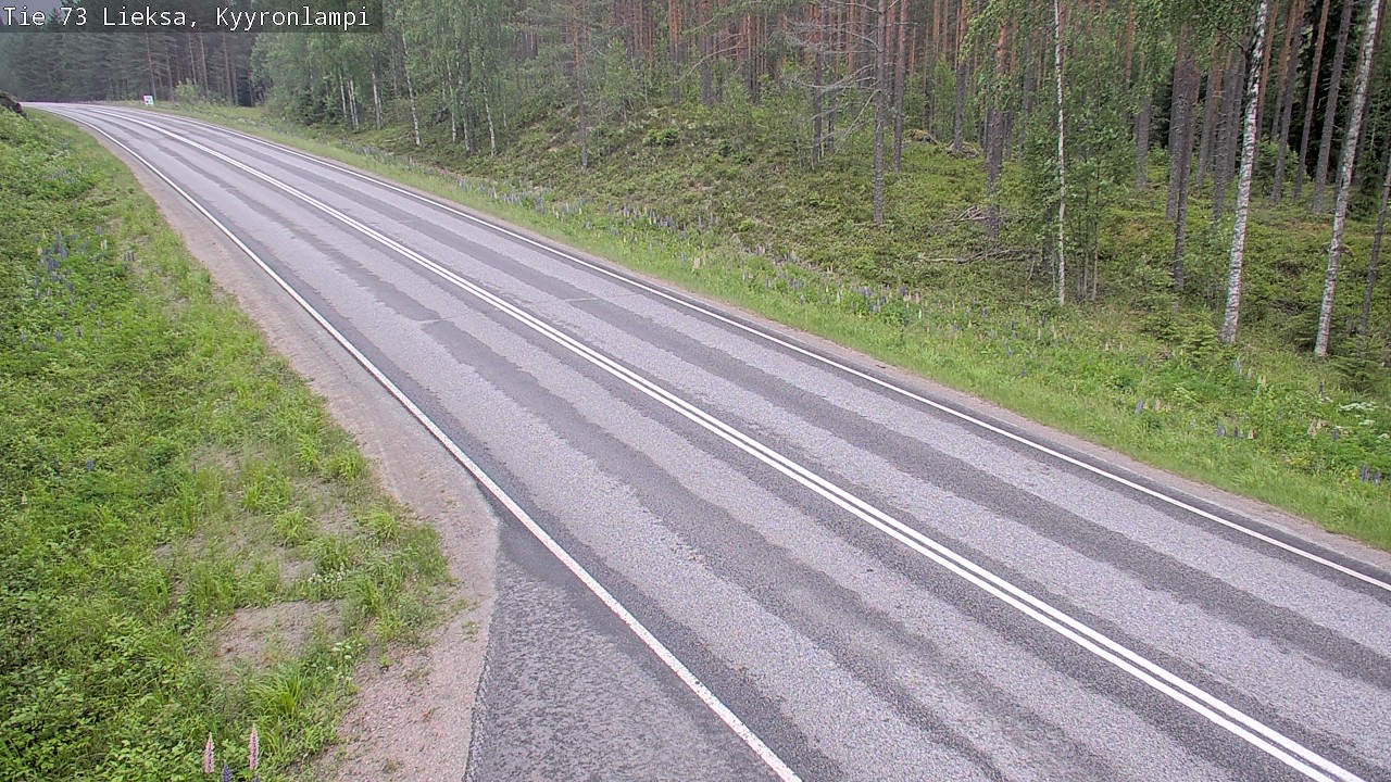 Kelikamerat Kuva Tie 73 Lieksa, Kyyrönlampi, Lieksa, Pohjois-Karjala