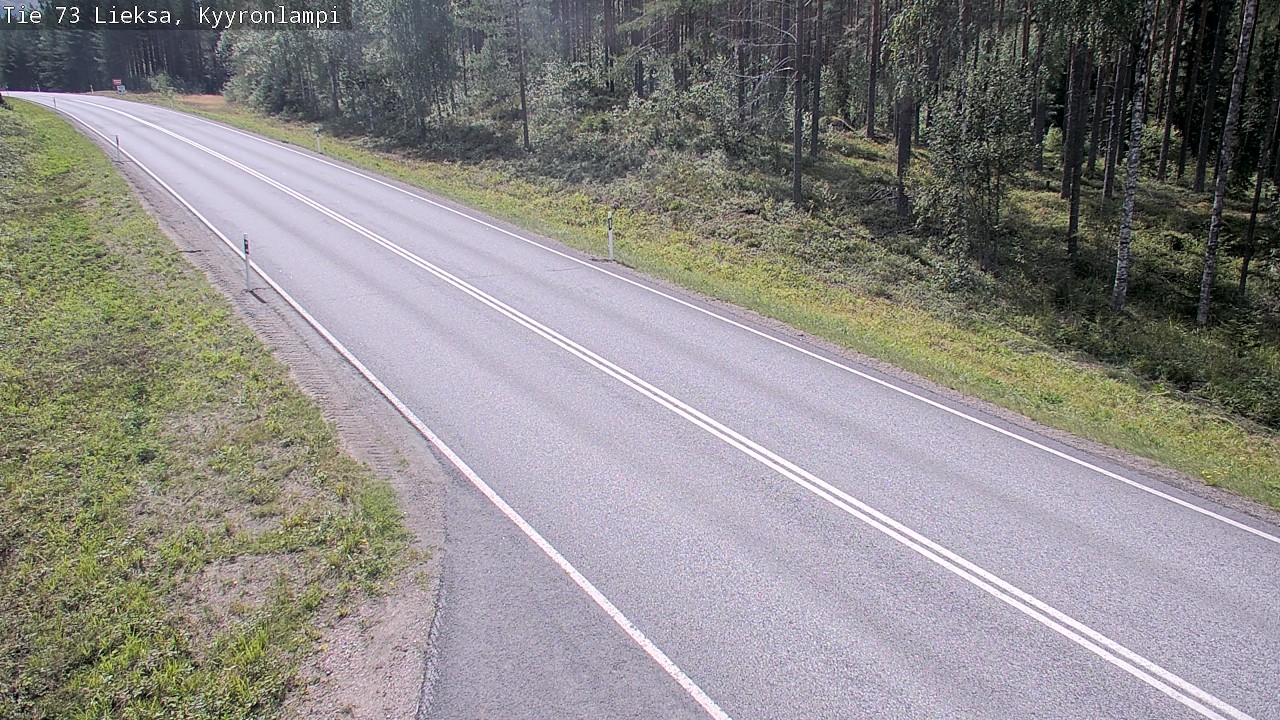 Kelikamerat Kuva Tie 73 Lieksa, Kyyrönlampi, Lieksa, Pohjois-Karjala
