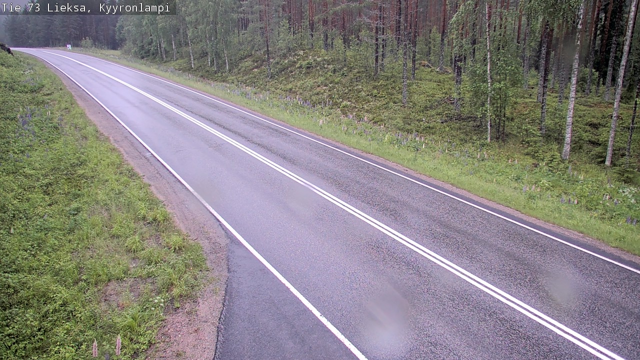 Kelikamerat Kuva Tie 73 Lieksa, Kyyrönlampi, Lieksa, Pohjois-Karjala