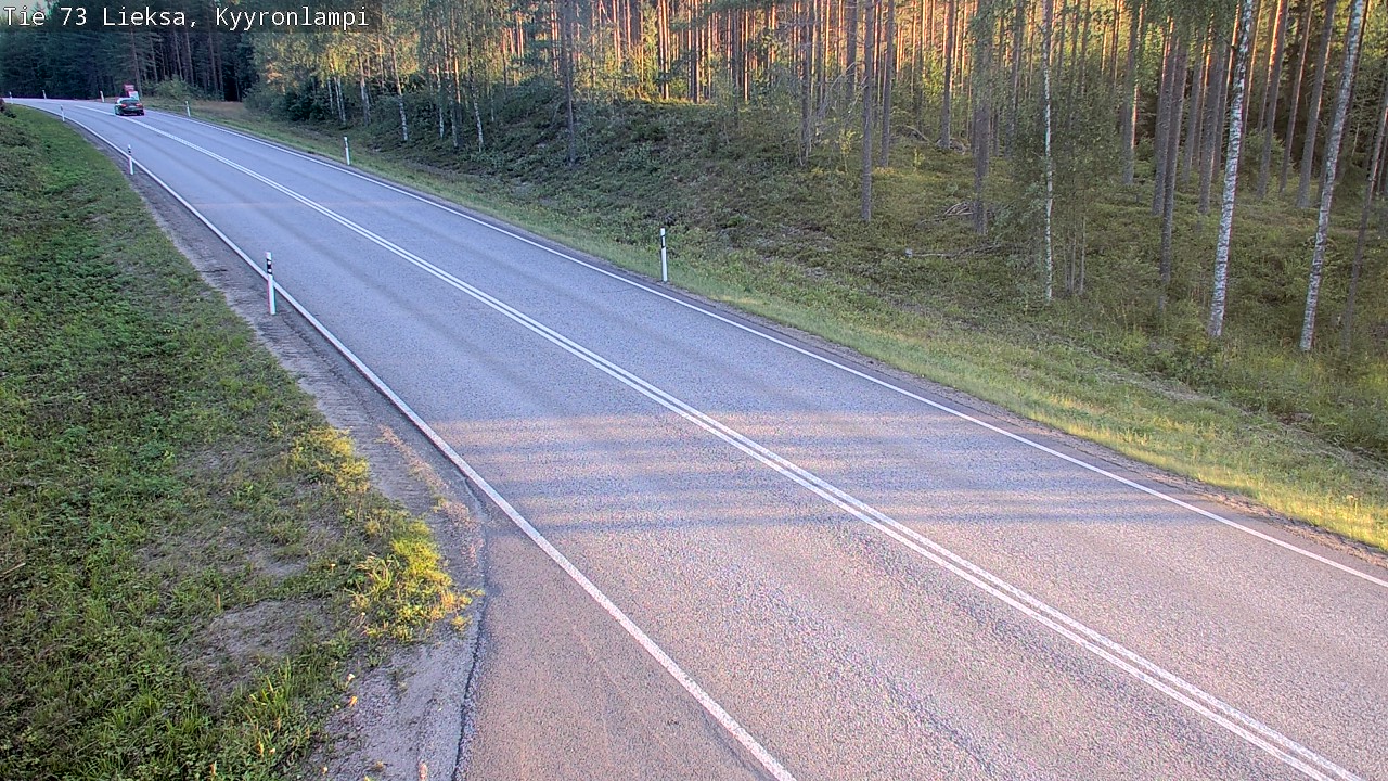 Kelikamerat Kuva Tie 73 Lieksa, Kyyrönlampi, Lieksa, Pohjois-Karjala