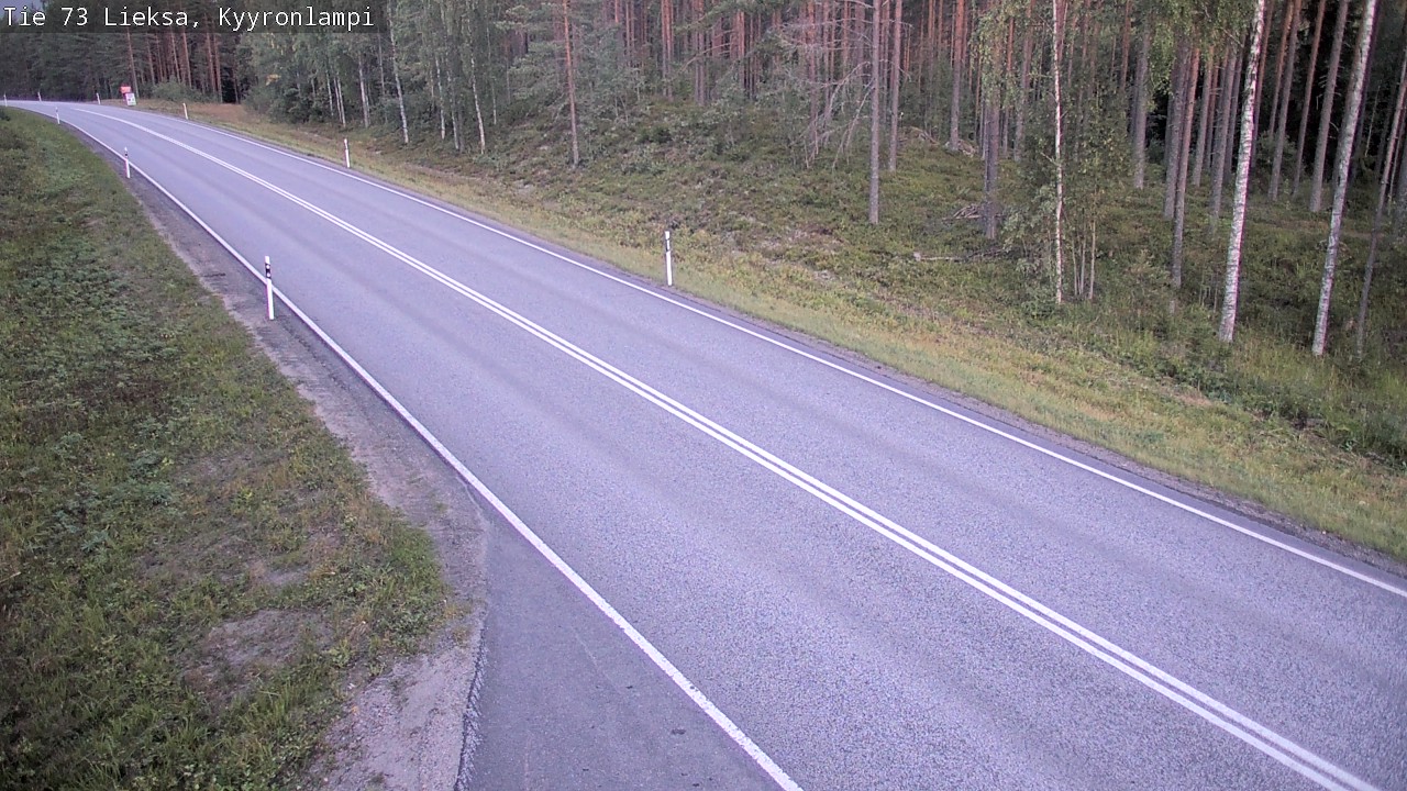 Kelikamerat Kuva Tie 73 Lieksa, Kyyrönlampi, Lieksa, Pohjois-Karjala