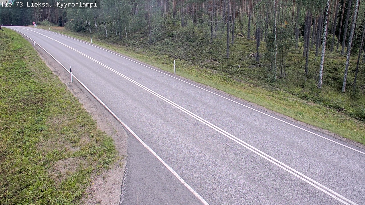 Kelikamerat Kuva Tie 73 Lieksa, Kyyrönlampi, Lieksa, Pohjois-Karjala