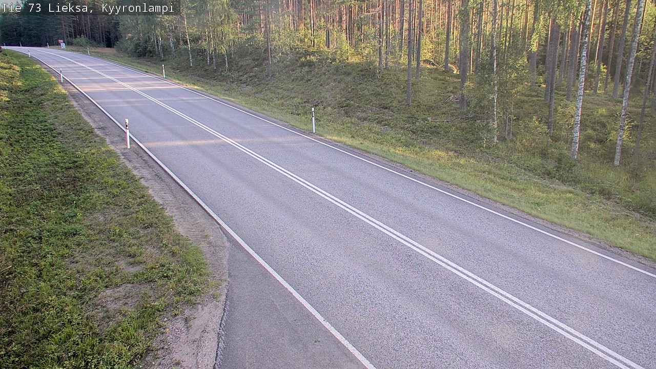 Kelikamerat Kuva Tie 73 Lieksa, Kyyrönlampi, Lieksa, Pohjois-Karjala