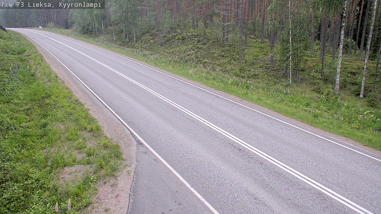 Kelikamerat Kuva Tie 73 Lieksa, Kyyrönlampi, Lieksa, Pohjois-Karjala