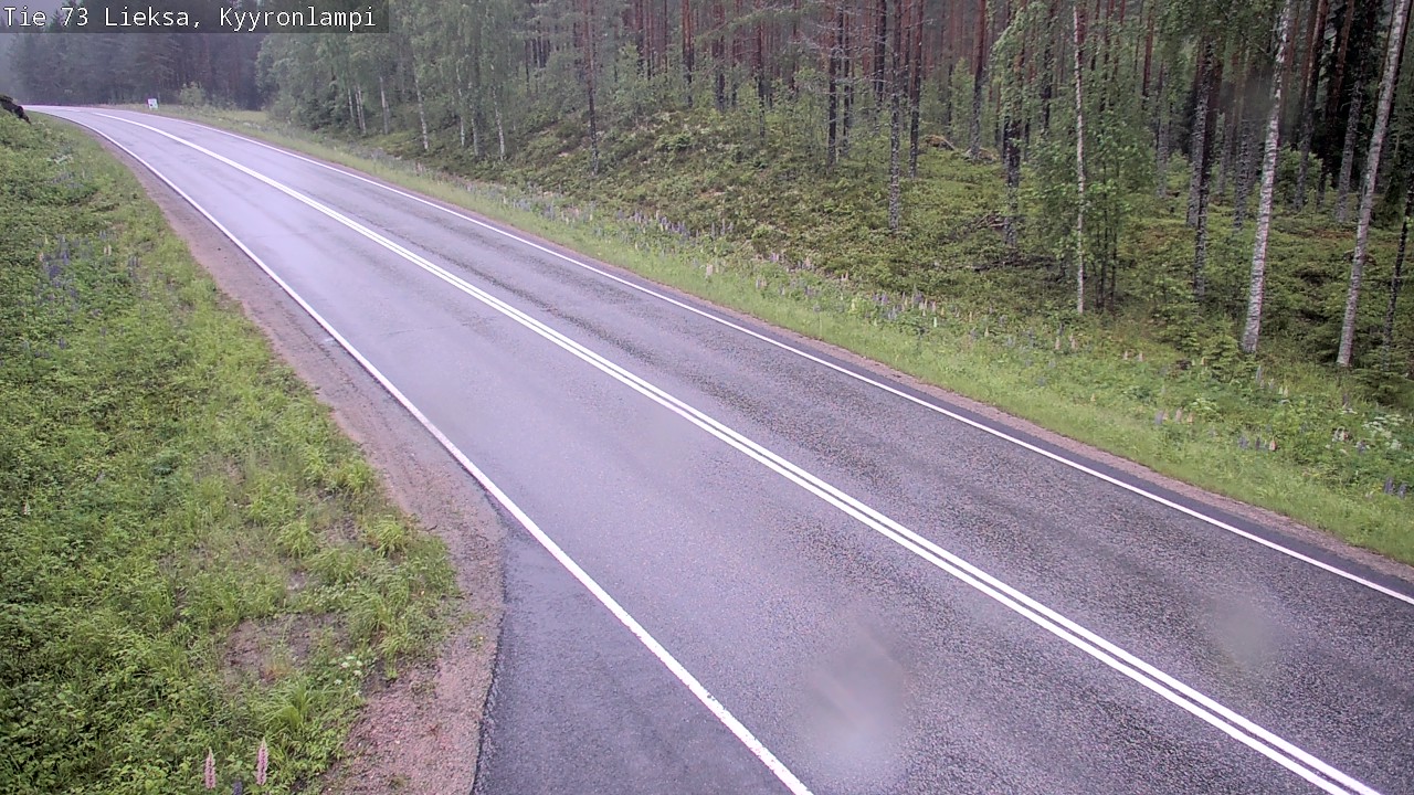 Kelikamerat Kuva Tie 73 Lieksa, Kyyrönlampi, Lieksa, Pohjois-Karjala