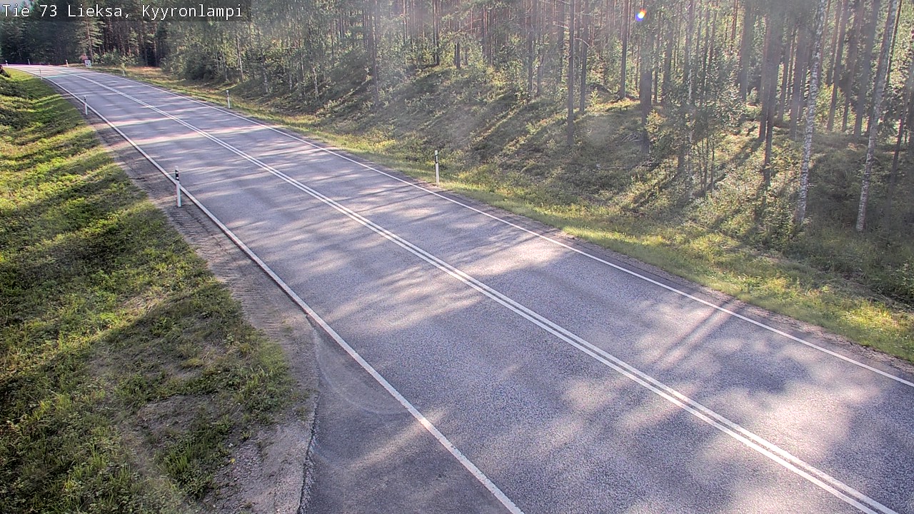 Kelikamerat Kuva Tie 73 Lieksa, Kyyrönlampi, Lieksa, Pohjois-Karjala