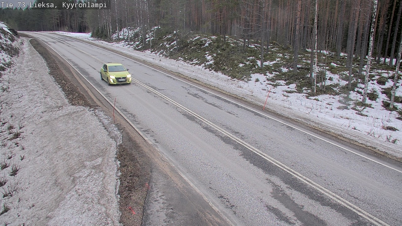 Kelikamerat Kuva Tie 73 Lieksa, Kyyrönlampi, Lieksa, Pohjois-Karjala