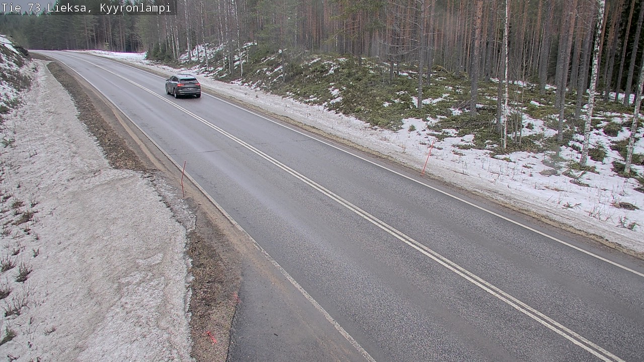 Kelikamerat Kuva Tie 73 Lieksa, Kyyrönlampi, Lieksa, Pohjois-Karjala