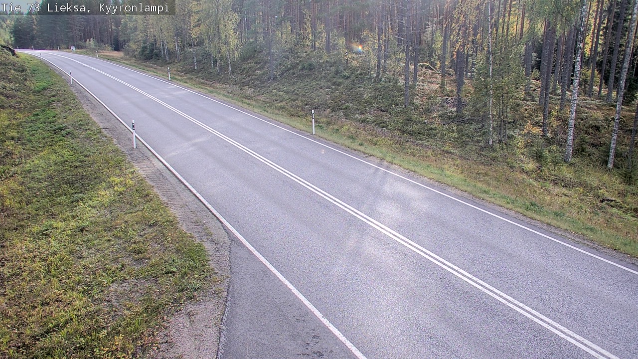 Kelikamerat Kuva Tie 73 Lieksa, Kyyrönlampi, Lieksa, Pohjois-Karjala